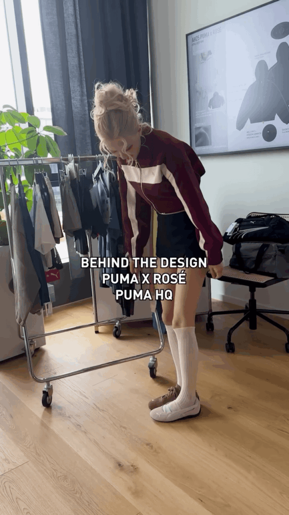 ROSÉ x PUMA ‘ROSIE Collection’ behind the design