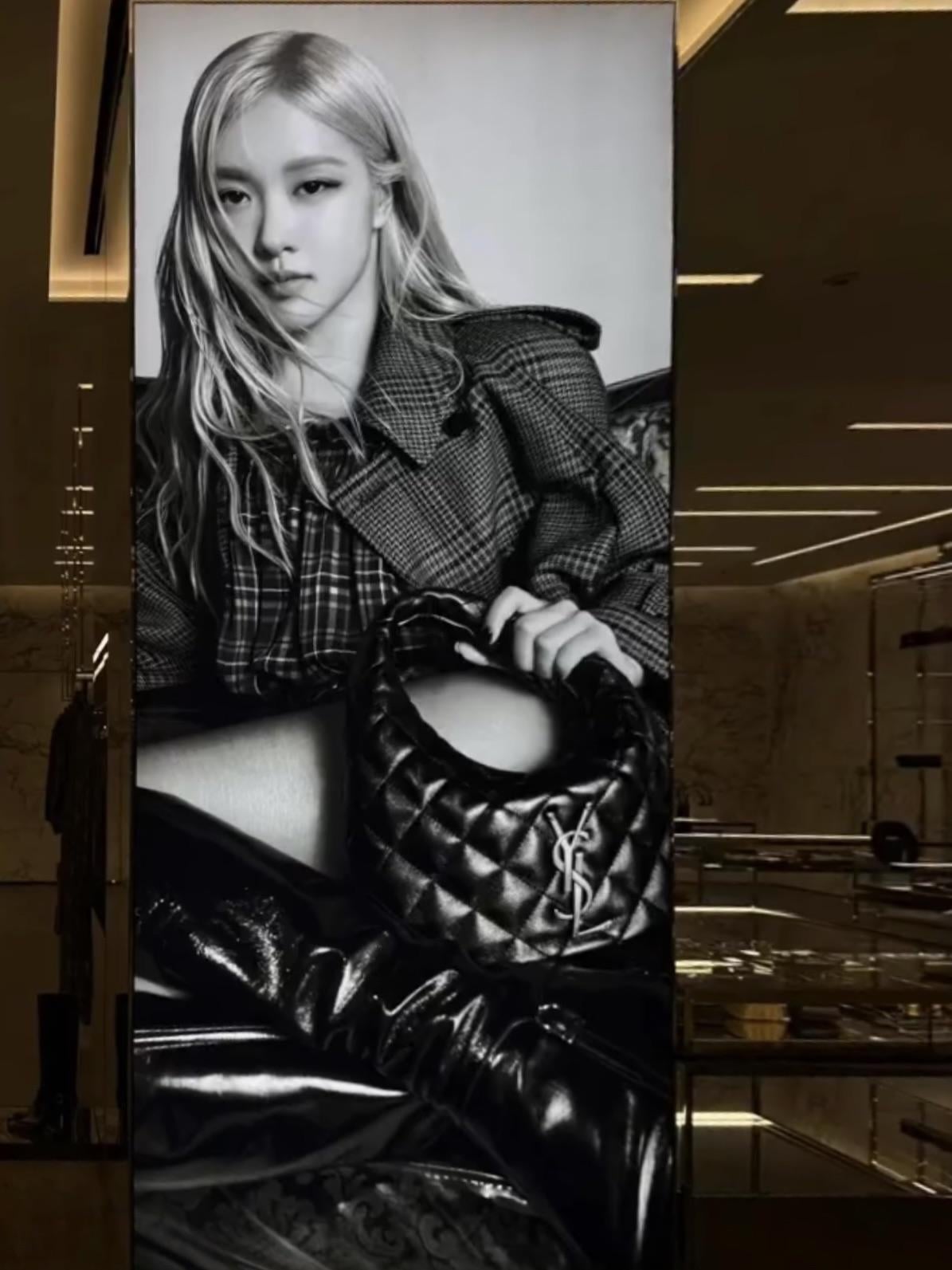 ROSÉ for SAINT LAURENT