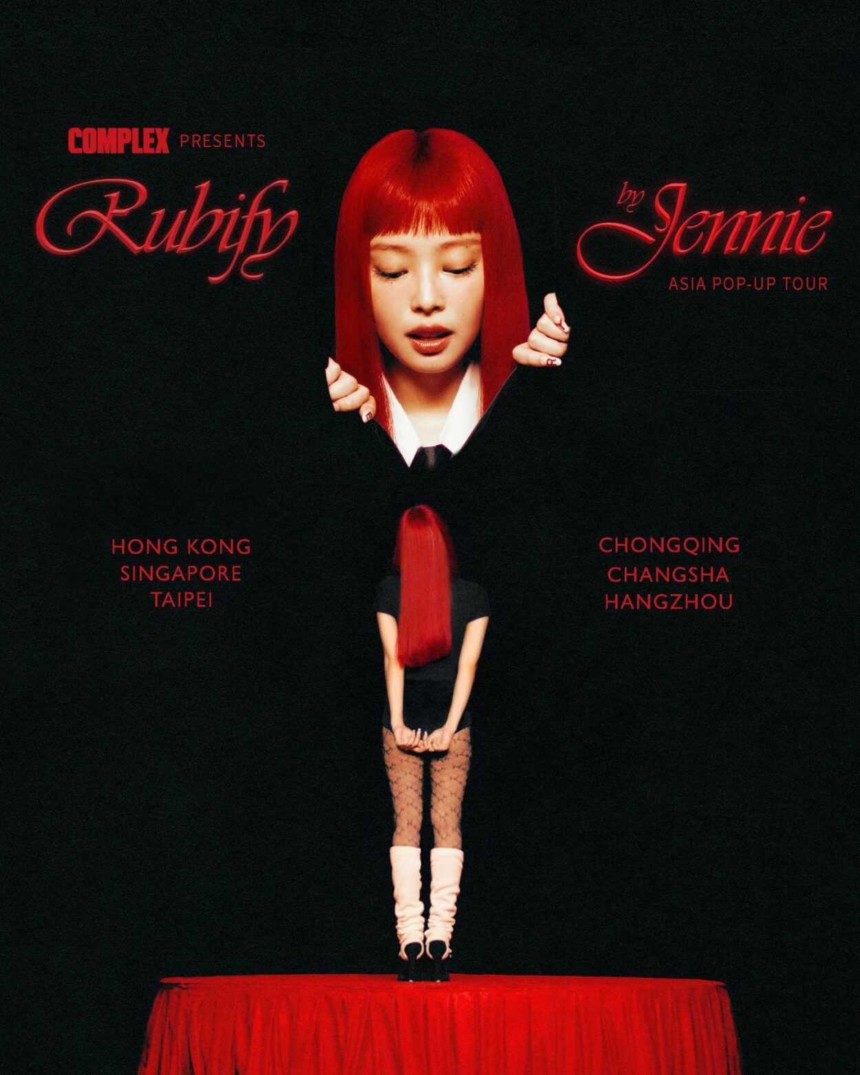 250812 Complex Presents Rubify by JENNIE Asia Pop-Up Tour