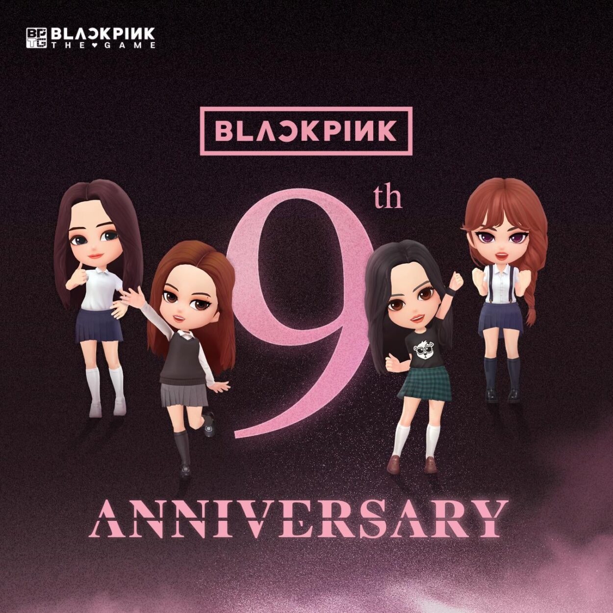 250808 Happy BLACKPINK 9th Anniversary from BLACKPINK THE GAME