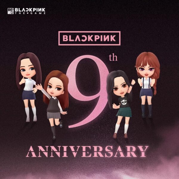 250808 Happy BLACKPINK 9th Anniversary from BLACKPINK THE GAME