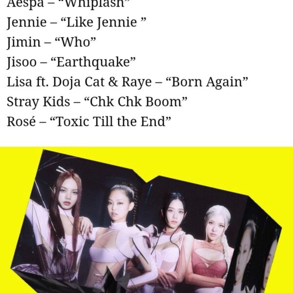 BLACKPINK becomes THE FIRST K-POP GROUP with ALL MEMBERS NOMINATED FOR THE SAME AWARD at The MTV Video Music Awards!