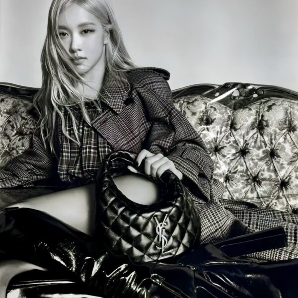 ROSÉ for SAINT LAURENT