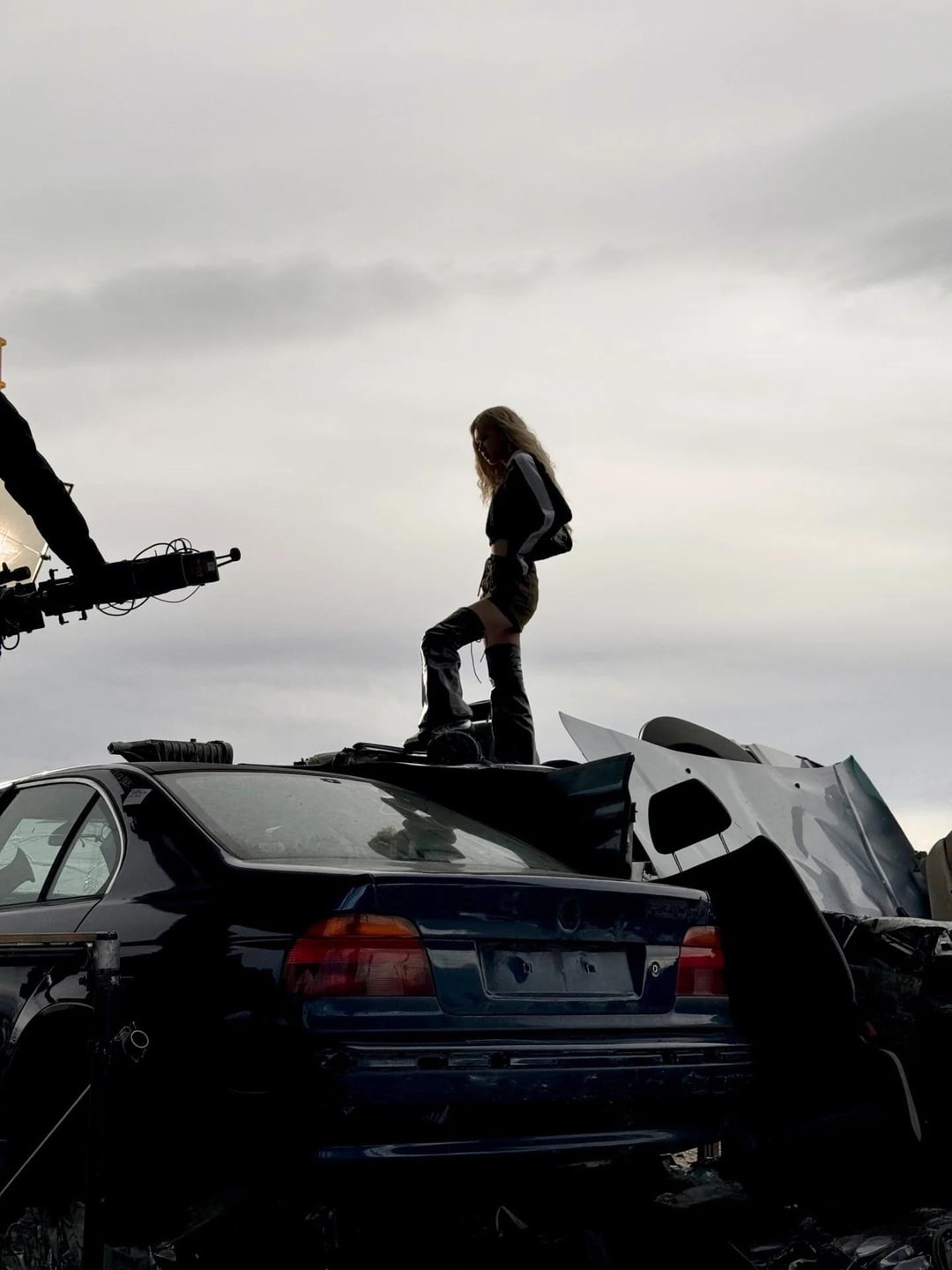 ROSÉ for PUMA behind the scenes