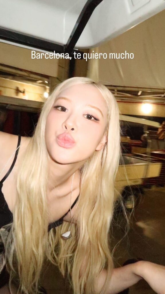 250810 Rosé IG Story Update