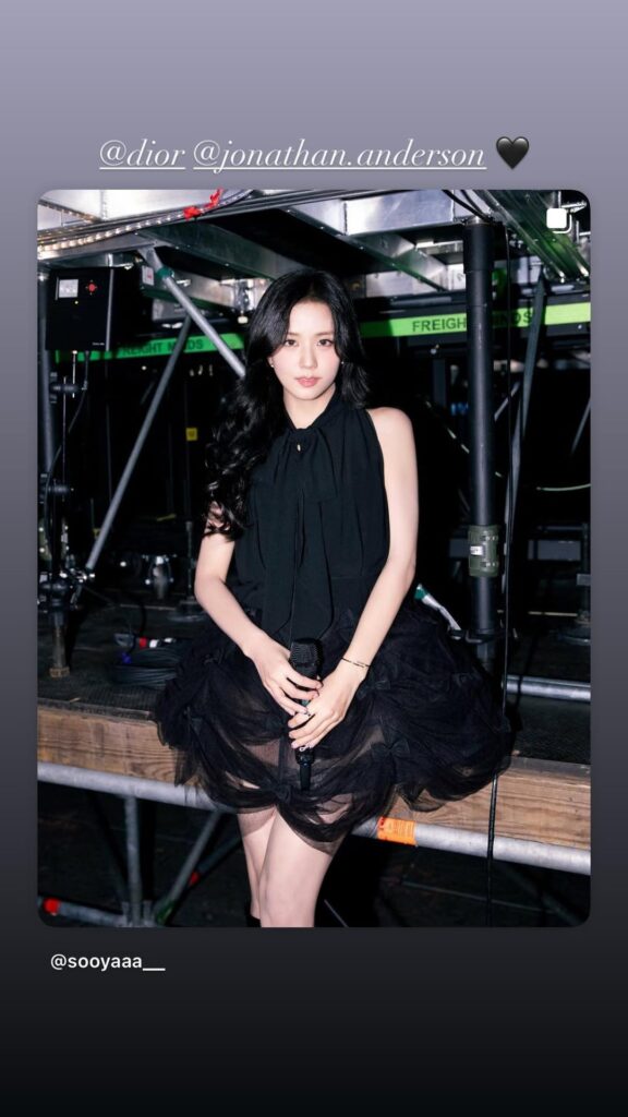 250805 Jisoo IG Story Update