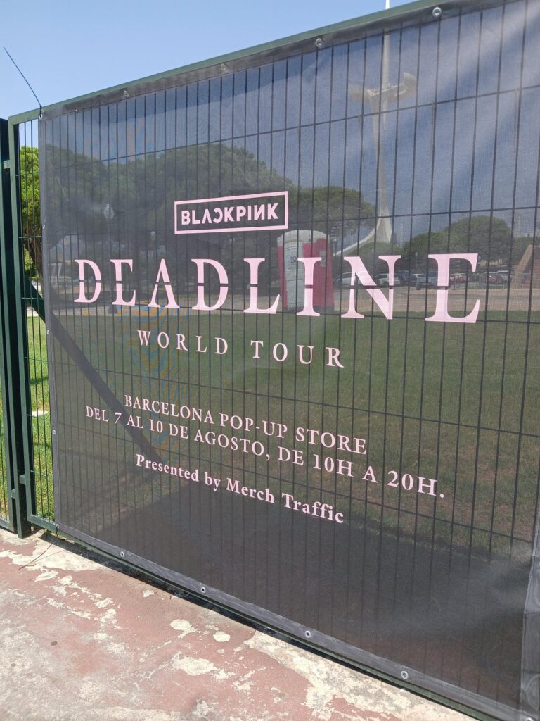 250807 Blackpink Deadline World Tour Barcelona Pop-Up Store