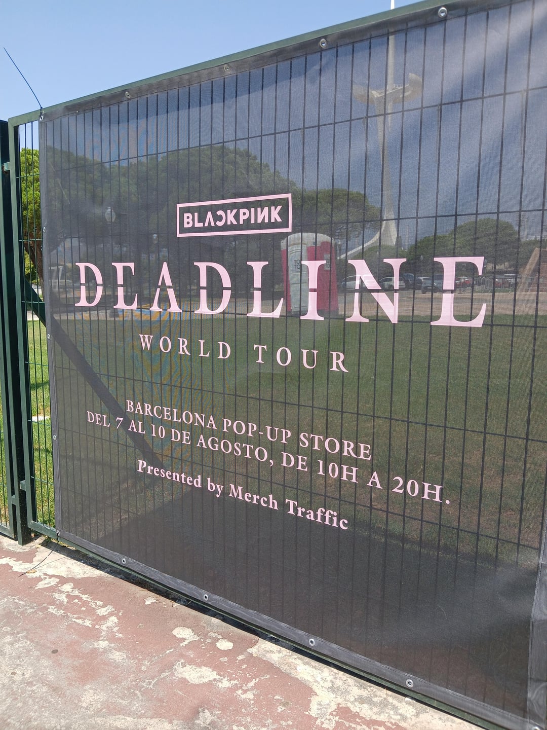 250807 Blackpink Deadline World Tour Barcelona Pop-Up Store
