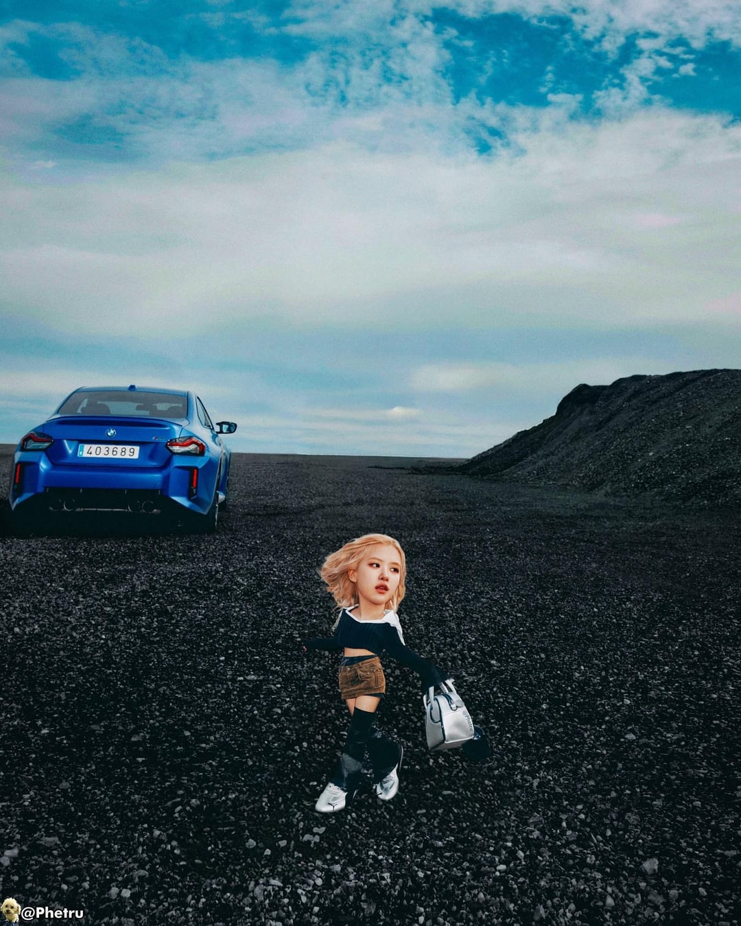 Mini ROSÉ for PUMA by Phetru