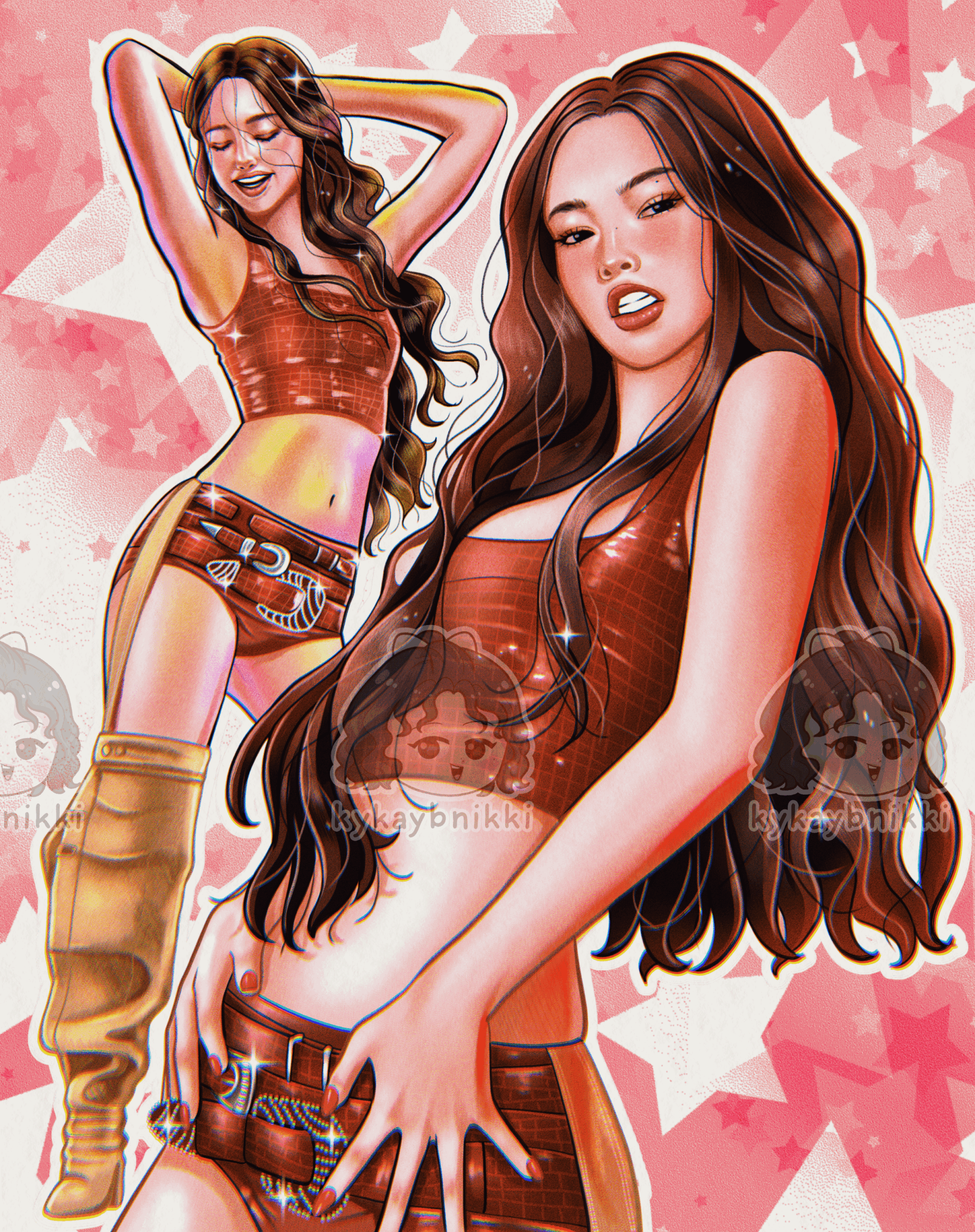 250909 Jennie Coachella Fanart