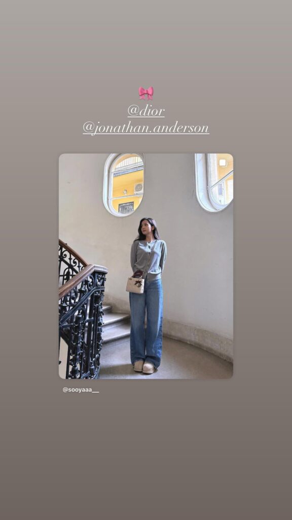 250926 Jisoo IG Story Update