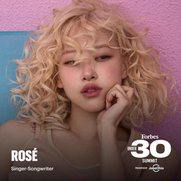 250916 ROSÉ to make a special guest appearance at the Forbes ‘Under 30 Summit’ Music Festival in Ohio | Sept 28 - Oct 1