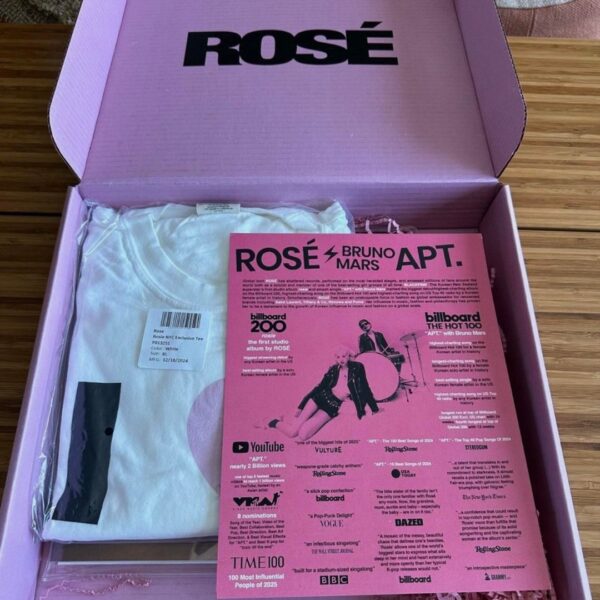 ROSÉ - ‘rosie’ & ‘APT’ "For Your Consideration" boxsets for the Grammys
