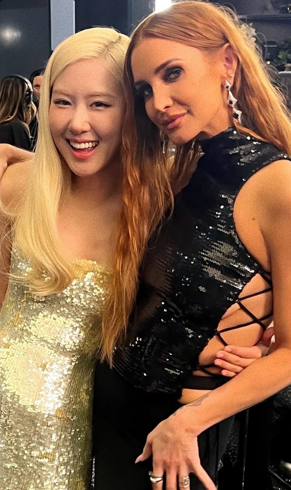 ROSÉ &amp; Ashlee Simpson @ 2025 MTV VMAs