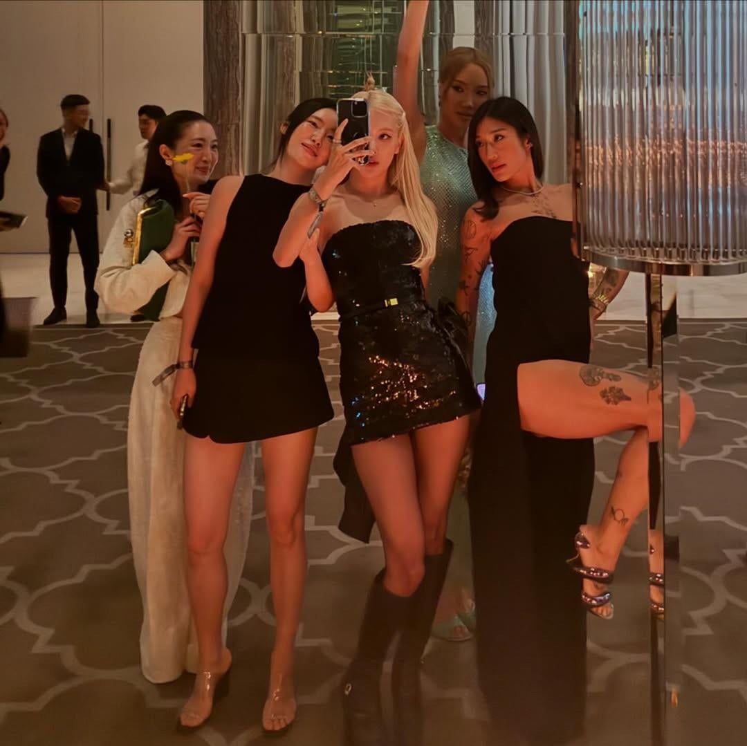 250904 aeriyun IG Update w/ Rosé & Peggy Gou