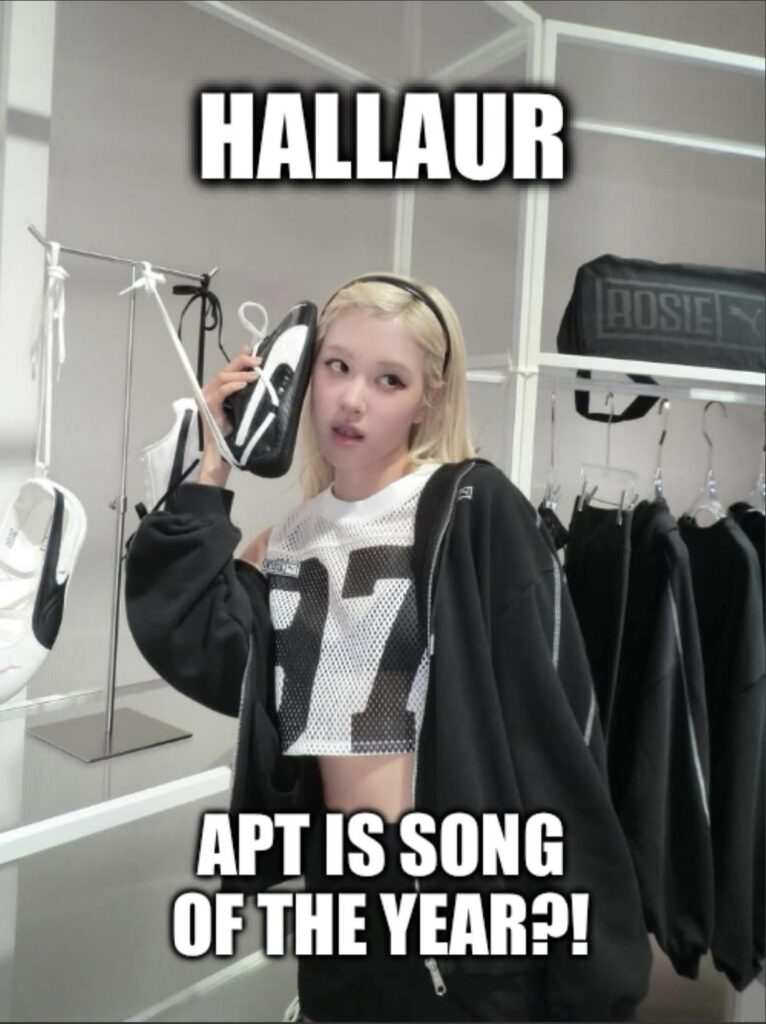 APT won song of the year!
