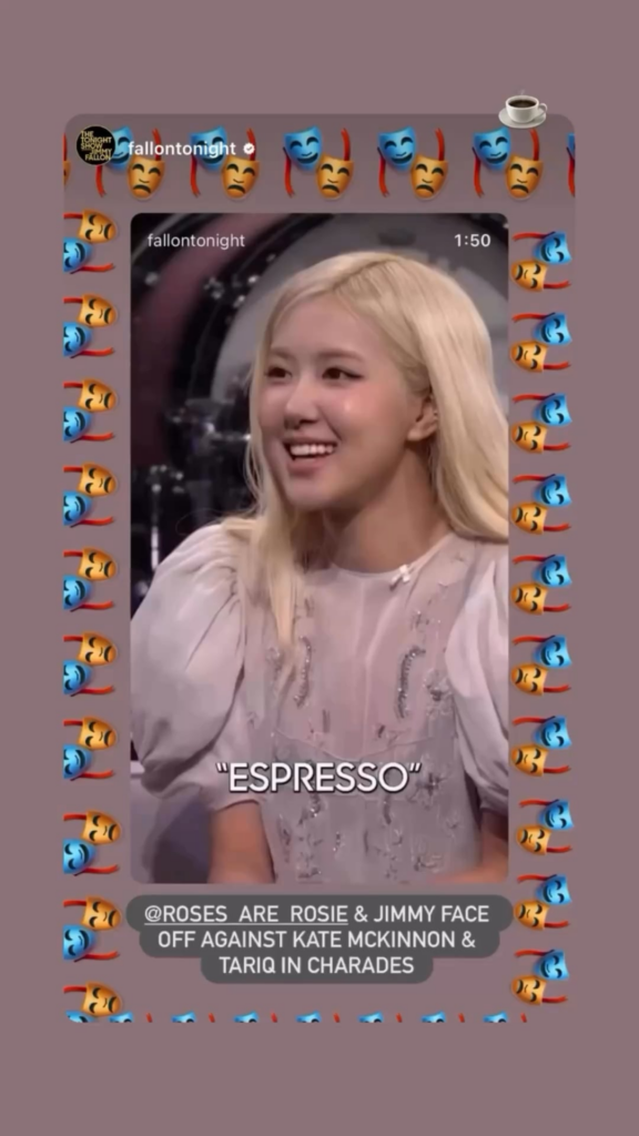 250924 Rosé IG Story Update