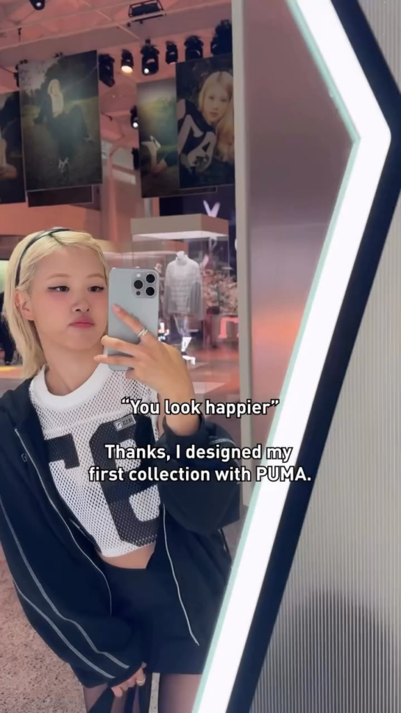 250908 Rosie @ ROSÉ x PUMA Event in Shanghai, China