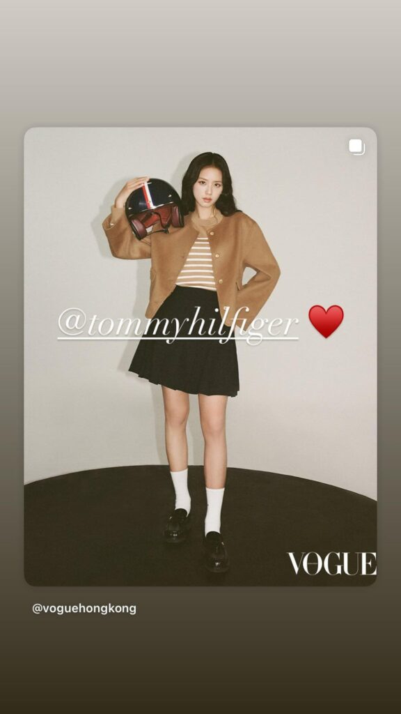 250905 Jisoo IG Story Update