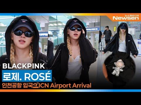 250909 Rosé @ Incheon International Airport (Arrival from New York)