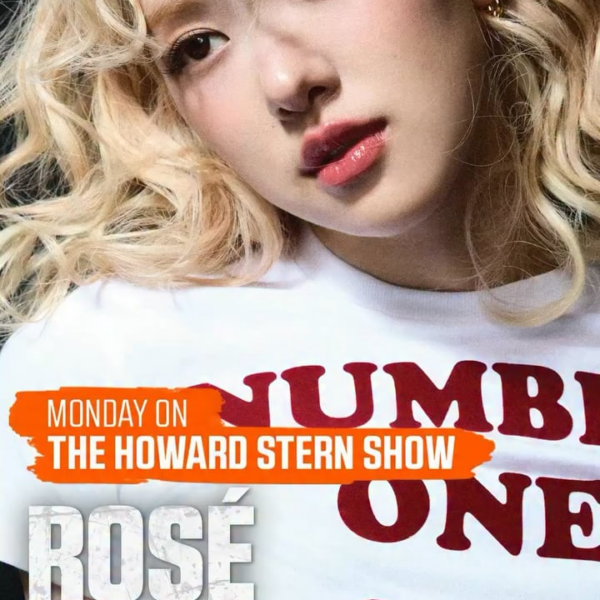 250921 ROSÉ will be performing on The Howard Stern Show on Monday, Sep 22