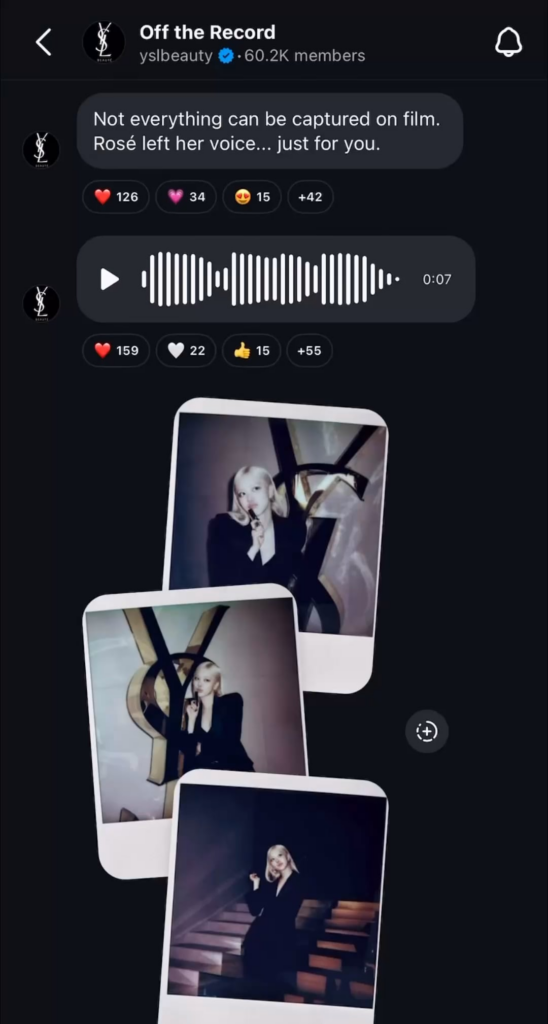 ROSÉ for YSL Beauté
