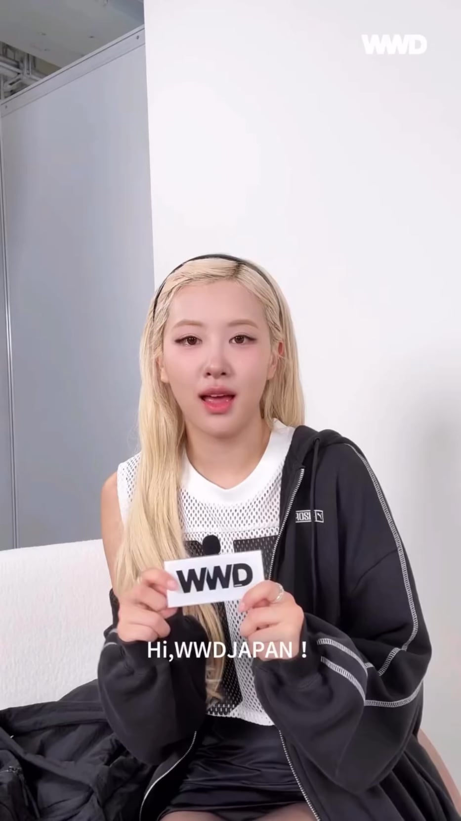 250907 wwdjapan interview with Rosé at PUMA×ROSE | Rosie Collection launch event in Shanghai, China