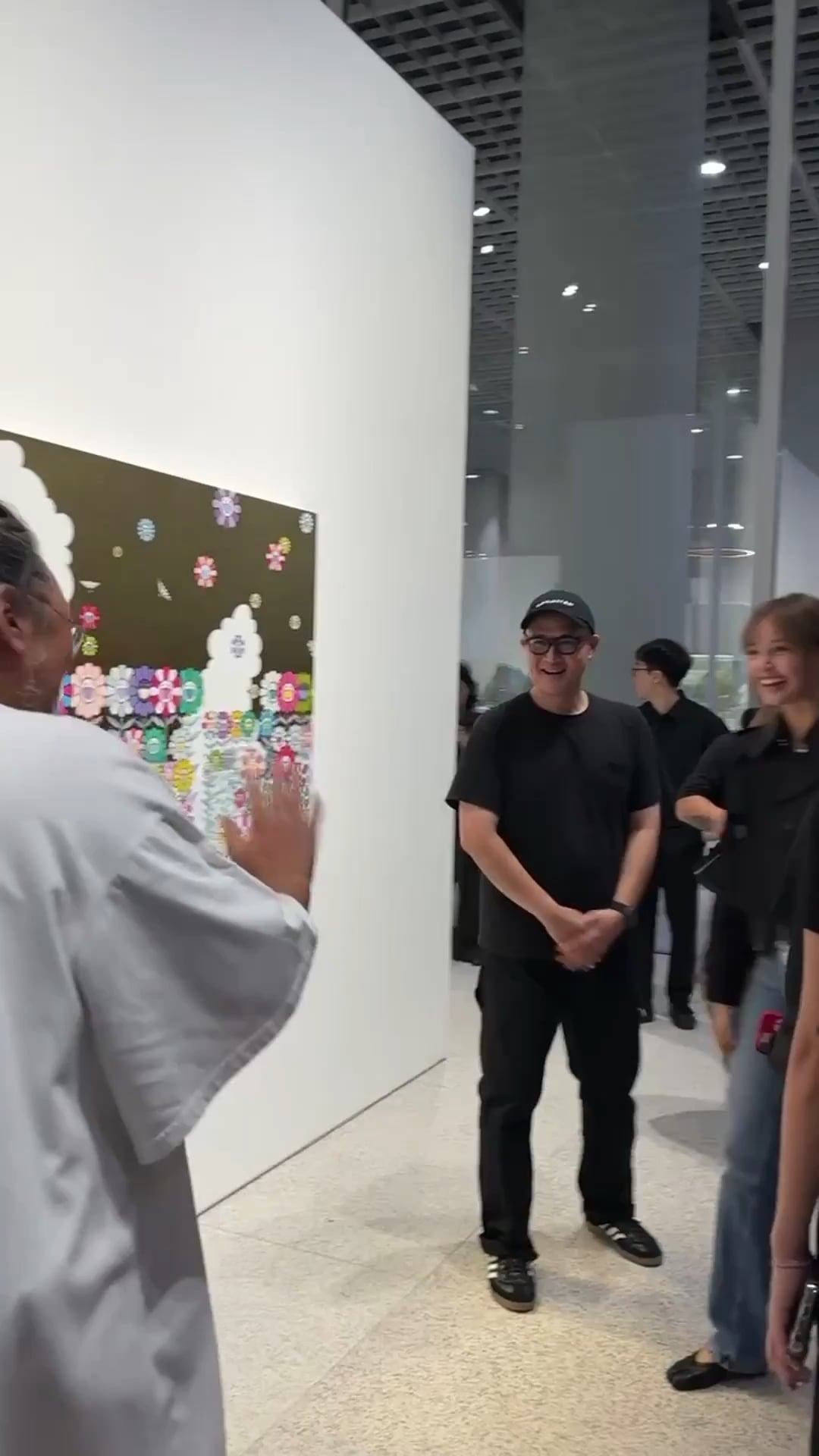 250902 Lisa @ Takashi Murakami: Seoul, Kawaii Summer Vacation Exhibition
