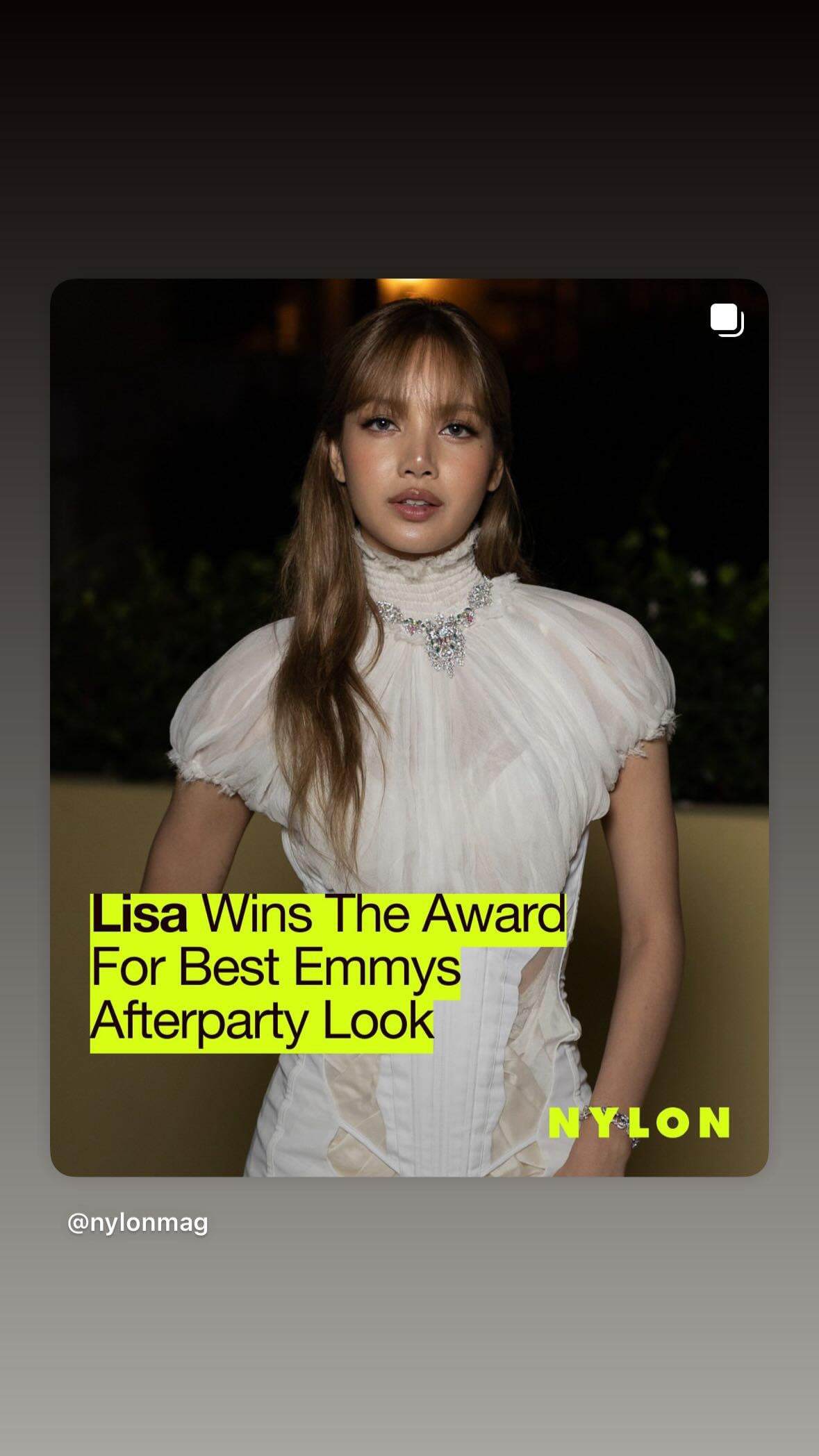 250916 Lisa (LLOUD) IG Story Update