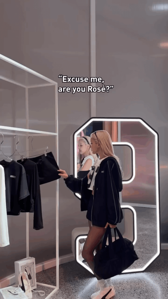 Rosie @ ROSÉ x PUMA Event in Shanghai
