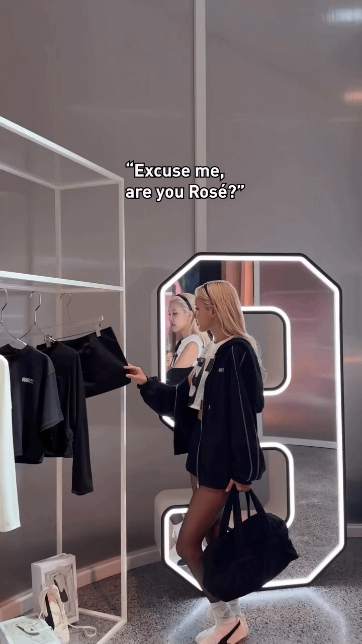 Rosie @ ROSÉ x PUMA Event in Shanghai