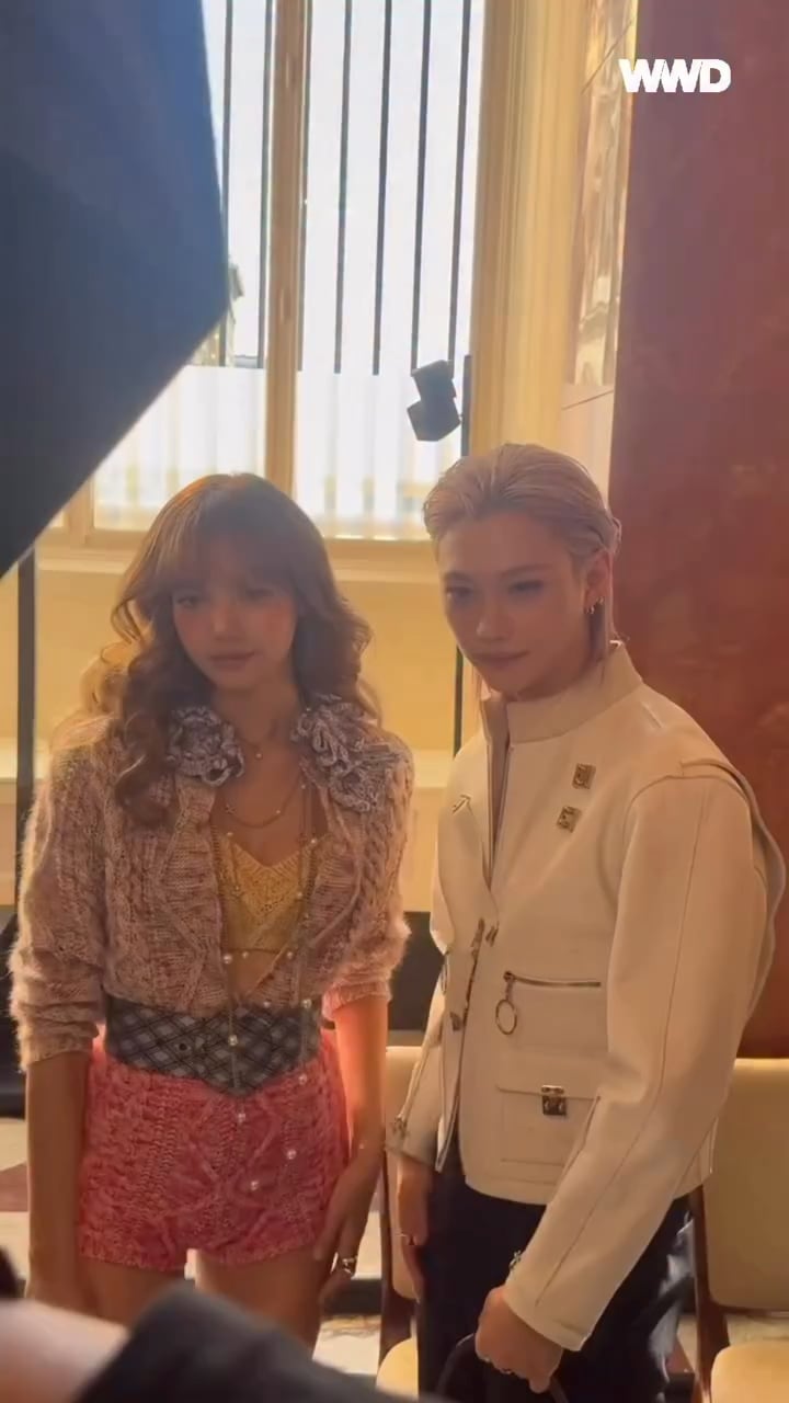 250930 Lisa w/ Felix @ LOUIS VUITTON Paris Fashion Week
