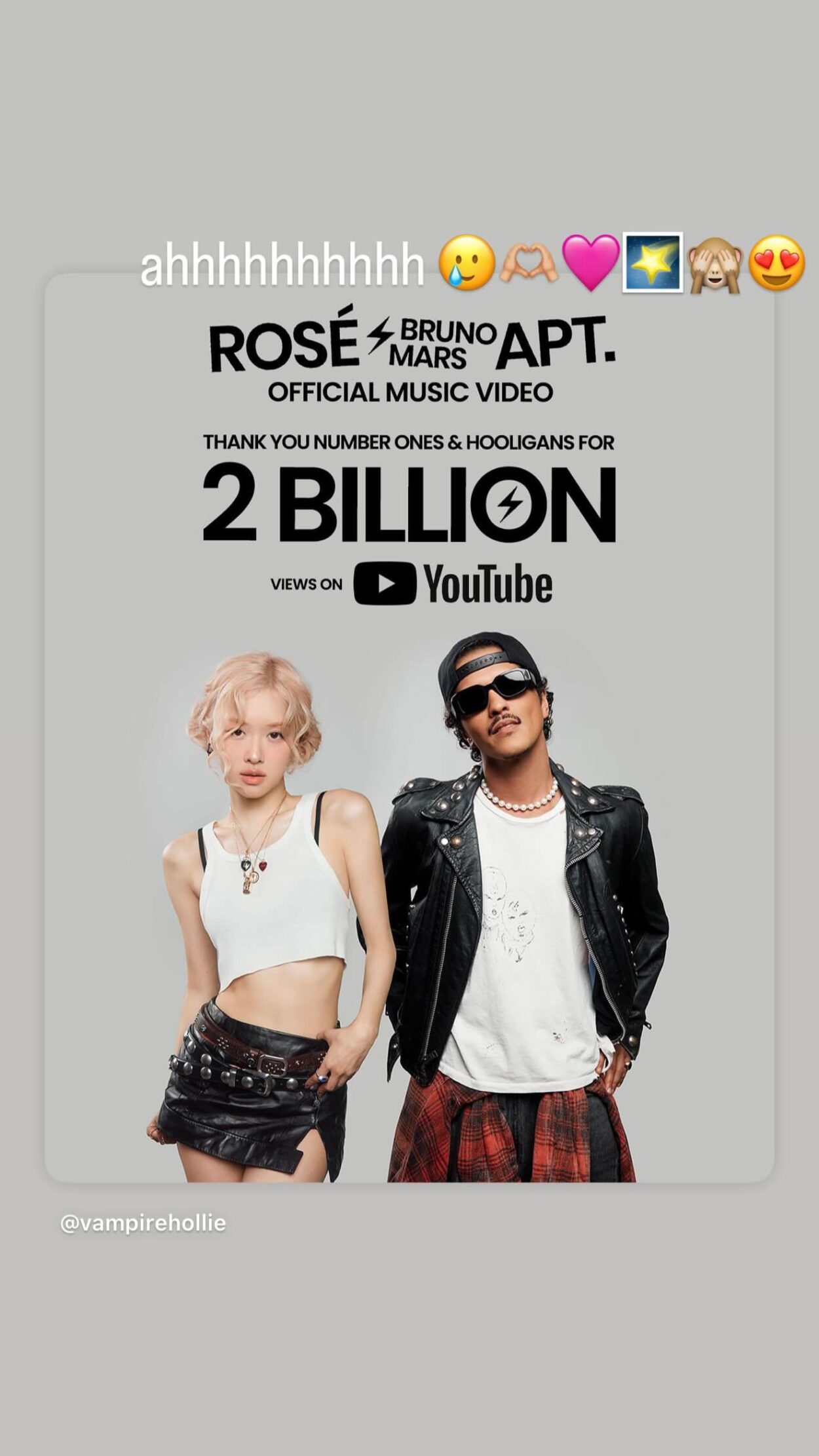 250918 Rosé IG Story Update