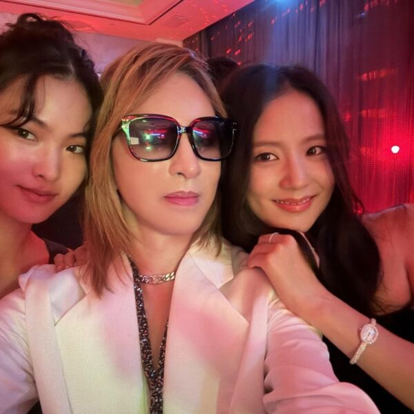 250916 Yoshiki IG Update w/ Jisoo, Rosè & Lisa