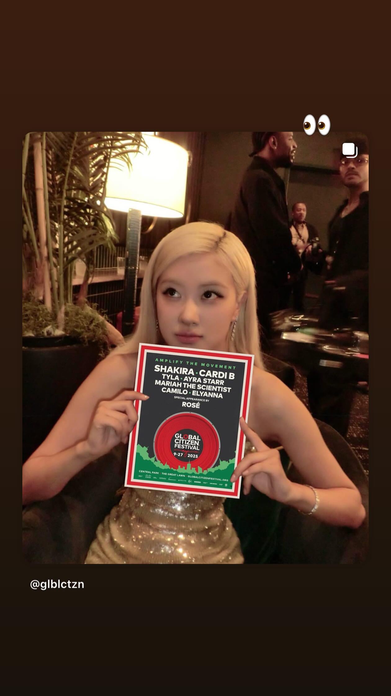 250926 Rosé IG Story Update