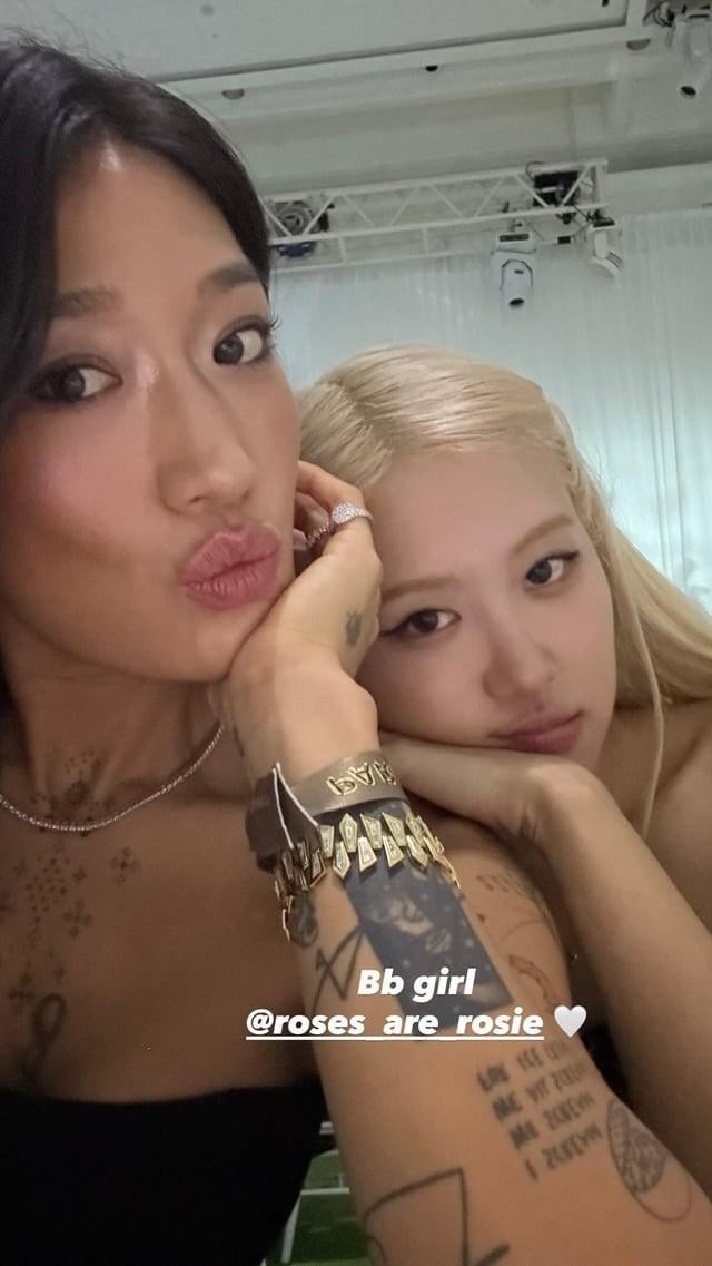 250901 Peggy Gou IG Story Update w/ Jisoo & Rosé