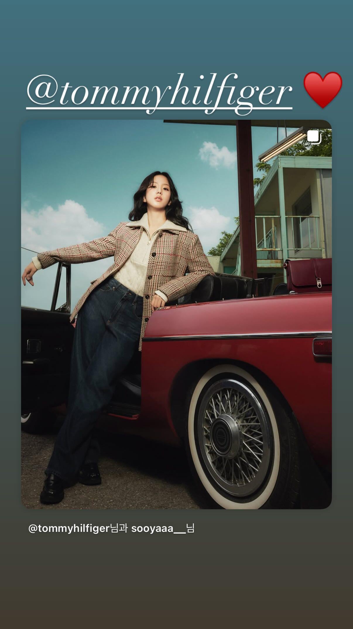 Jisoo IG Story Update