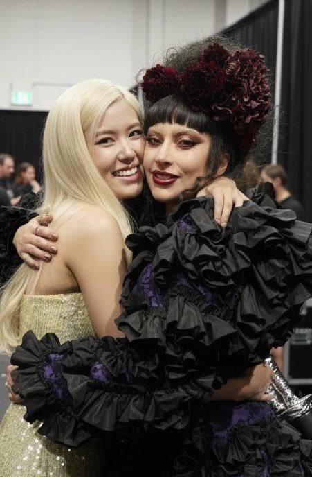 Rosé &amp; Lady Gaga @ 2025 MTV Video Music Awards