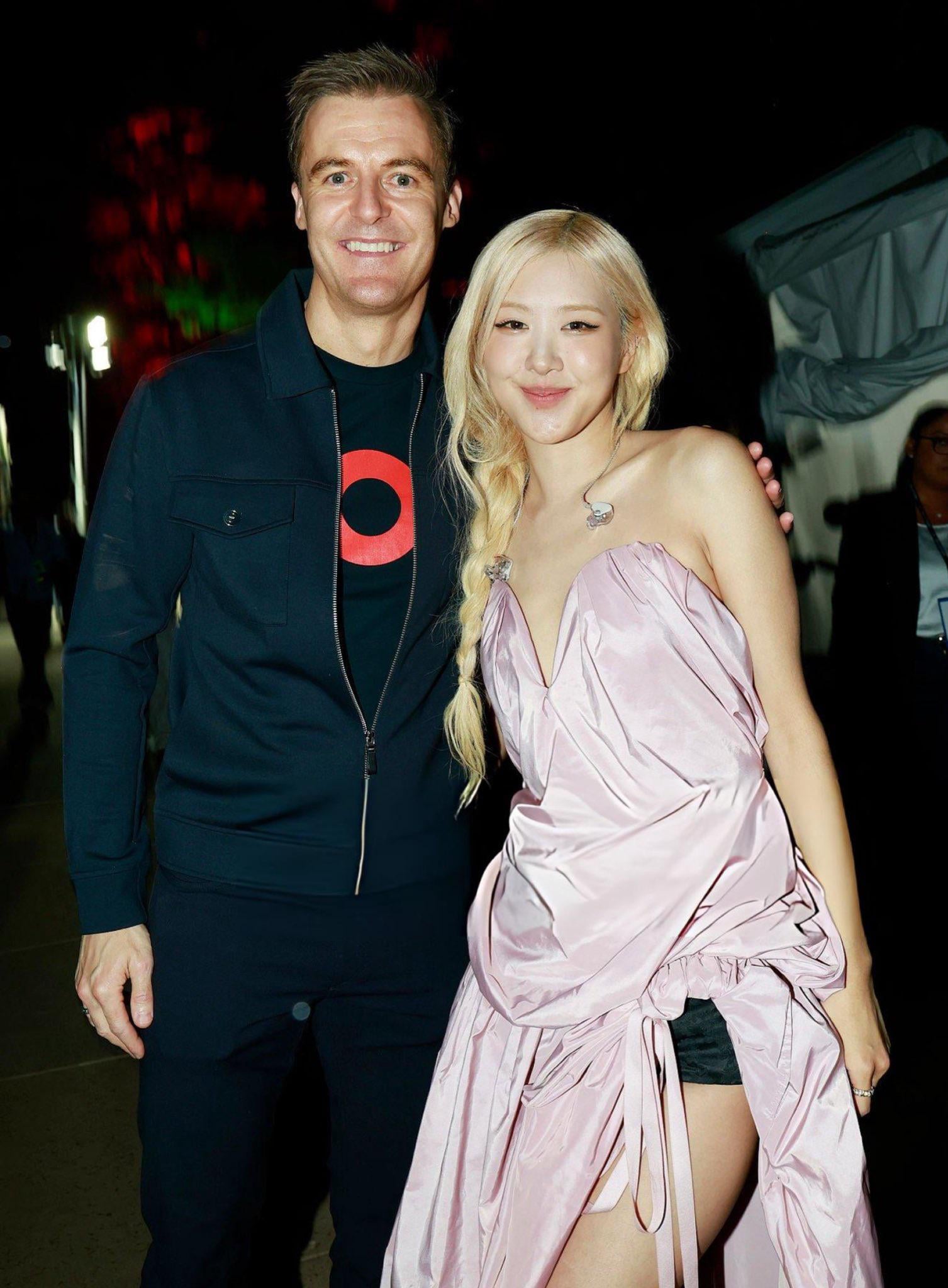 250927 ROSÉ w/ Hugh Evans (co-founder of Global Citizen) @ Global Citizen Festival 2025