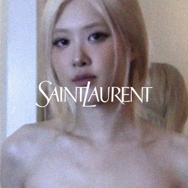 ROSÉ AT YSL FW25 PFW