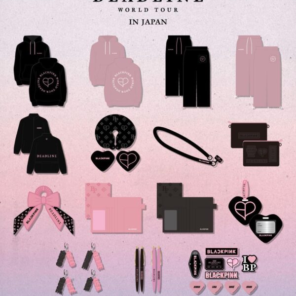 250926 BLACKPINK WORLD TOUR [DEADLINE] IN JAPAN POP UP STORE GOODS Vol.3