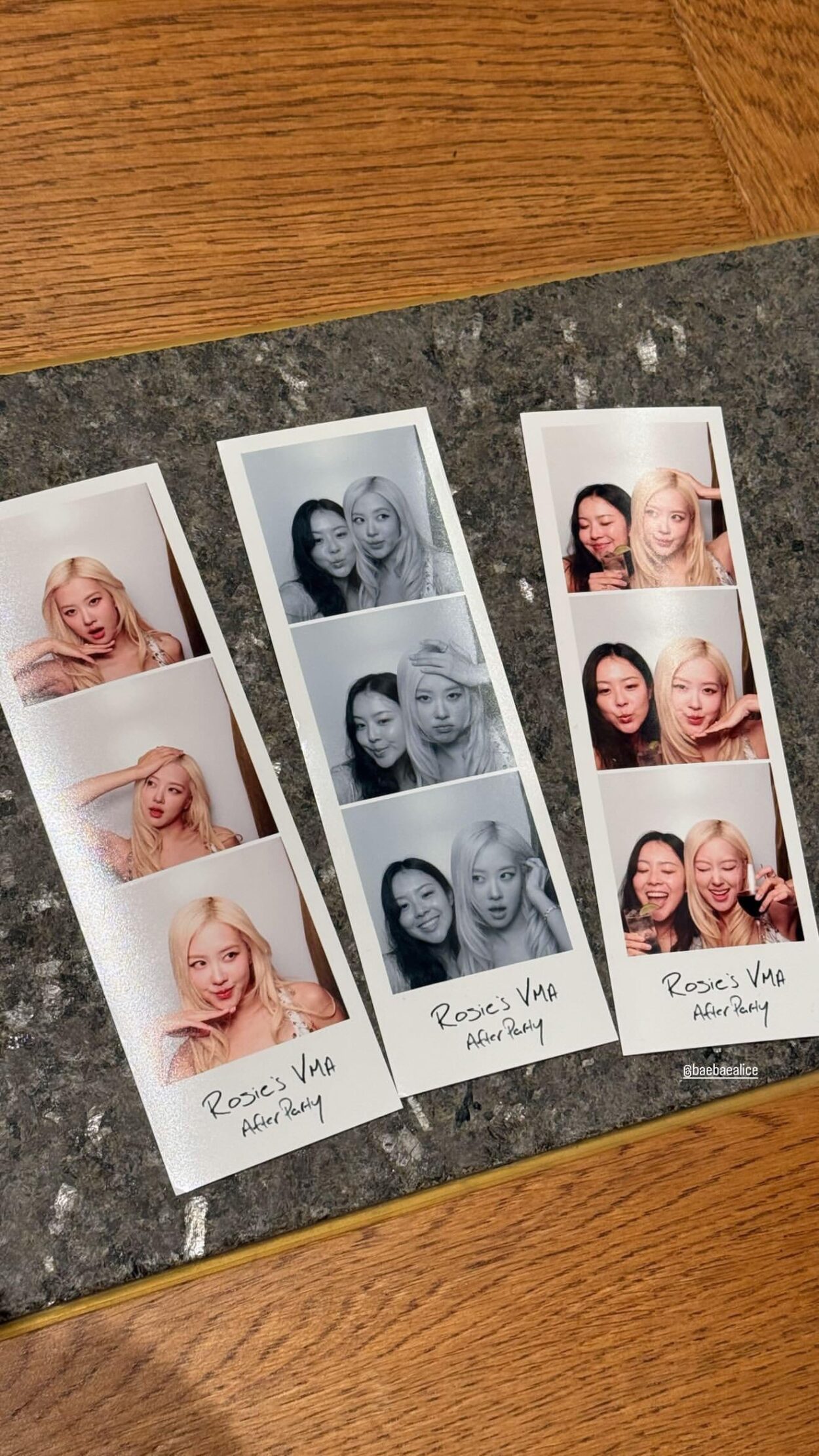 ROSÉ IG Story Update