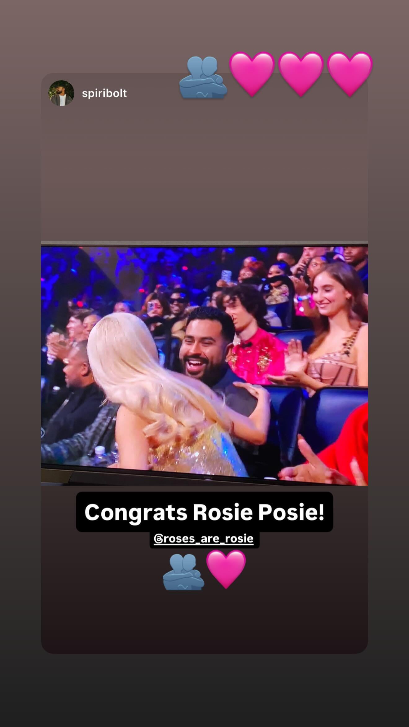 Rosé IG Story Update