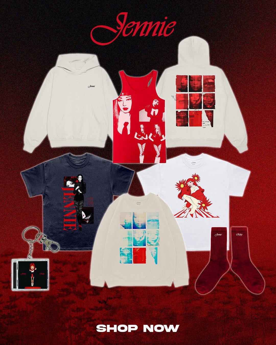 250911 JENNIE New Merch Available to Pre-order!