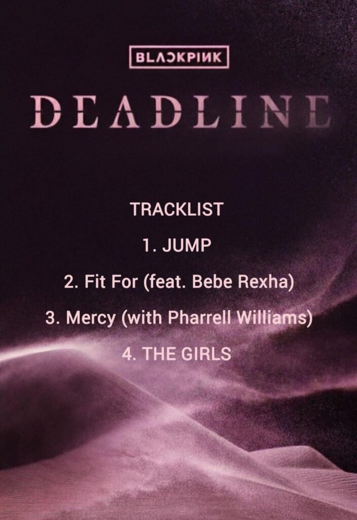 — BLACKPINK 3RD MINI ALBUM TRACKLIST