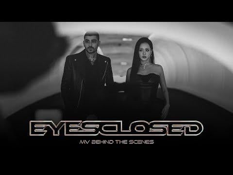 251020 JISOO X ZAYN - EYES CLOSED MV BEHIND THE SCENES