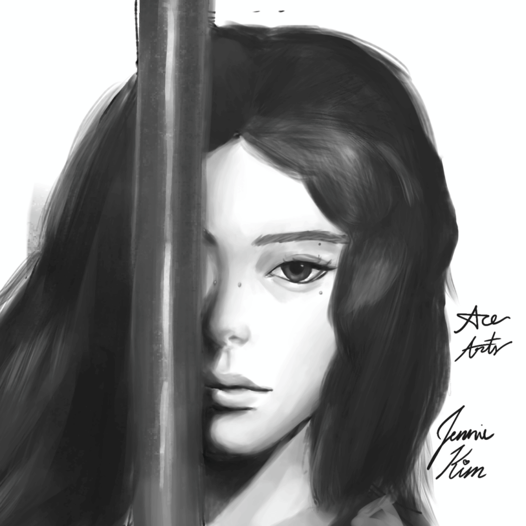 JENNIE Ruby Fanart work in progress