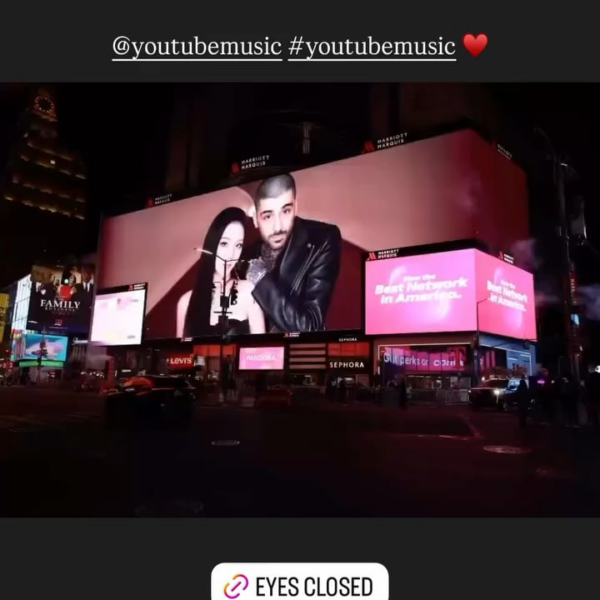 251011 Jisoo IG Story Update w/ ZAYN