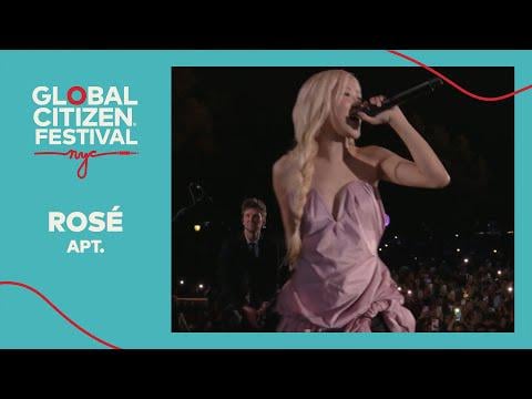 ROSÉ Debuts at Global Citizen Festival with Her Hit Song “APT” | Global Citizen Festival NYC 2025