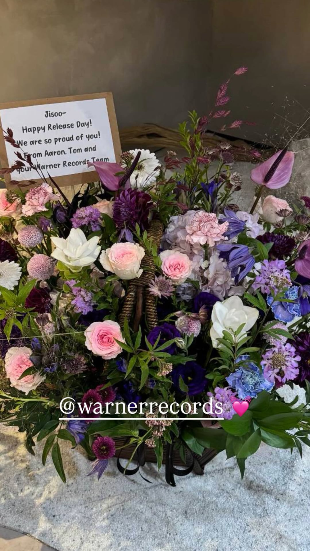 251010 Jisoo IG Story Update